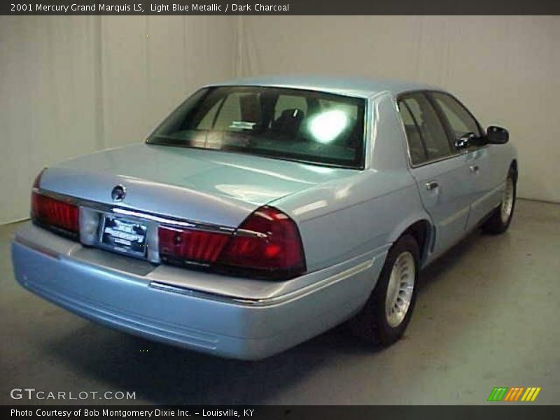 Light Blue Metallic / Dark Charcoal 2001 Mercury Grand Marquis LS