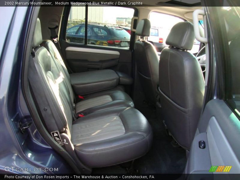 Medium Wedgewood Blue Metallic / Dark Graphite 2002 Mercury Mountaineer
