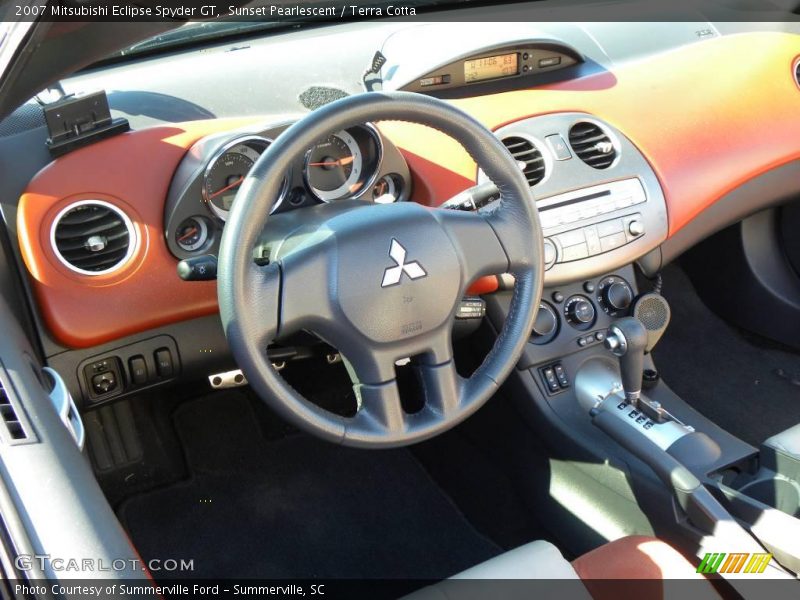 Sunset Pearlescent / Terra Cotta 2007 Mitsubishi Eclipse Spyder GT