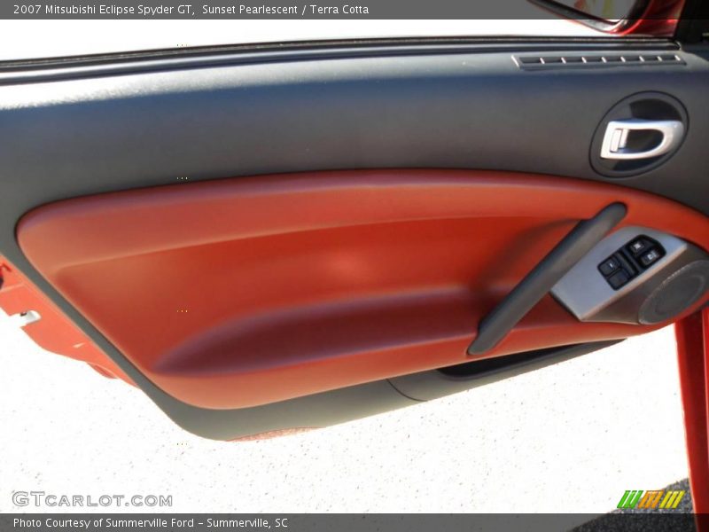 Sunset Pearlescent / Terra Cotta 2007 Mitsubishi Eclipse Spyder GT