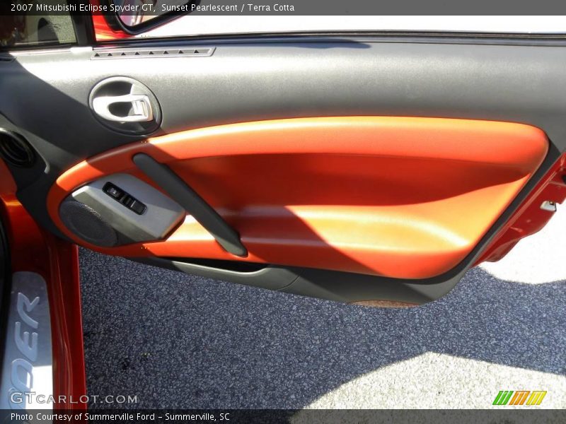 Sunset Pearlescent / Terra Cotta 2007 Mitsubishi Eclipse Spyder GT