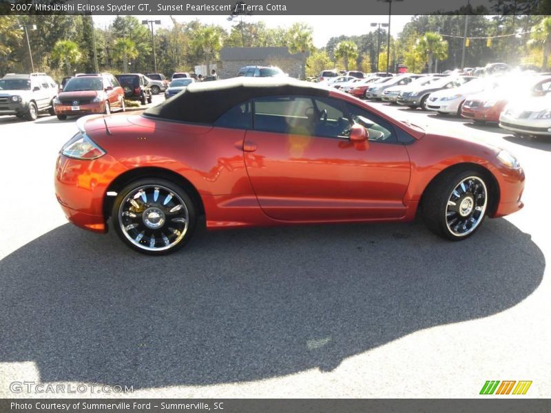 Sunset Pearlescent / Terra Cotta 2007 Mitsubishi Eclipse Spyder GT