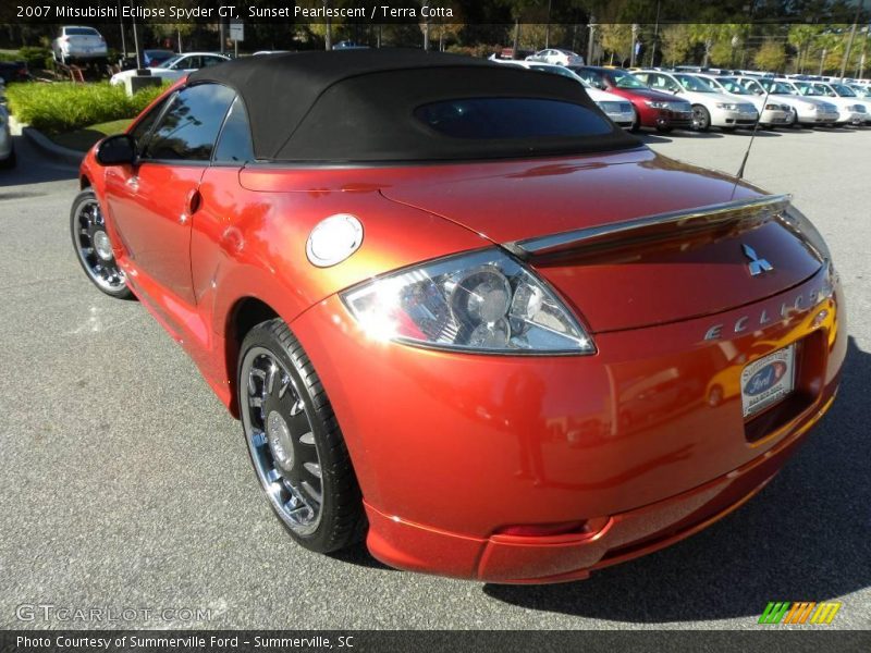 Sunset Pearlescent / Terra Cotta 2007 Mitsubishi Eclipse Spyder GT