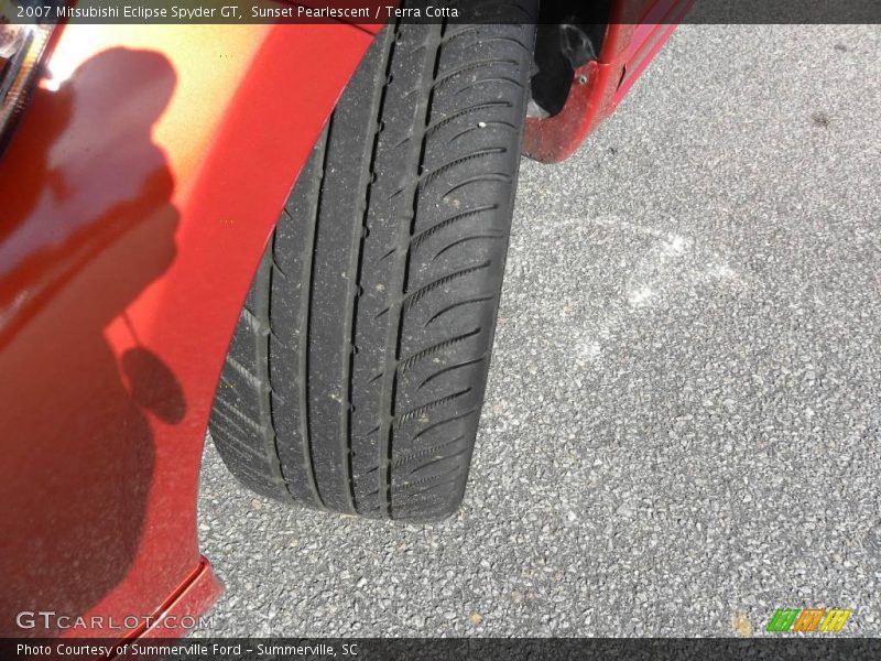 Sunset Pearlescent / Terra Cotta 2007 Mitsubishi Eclipse Spyder GT