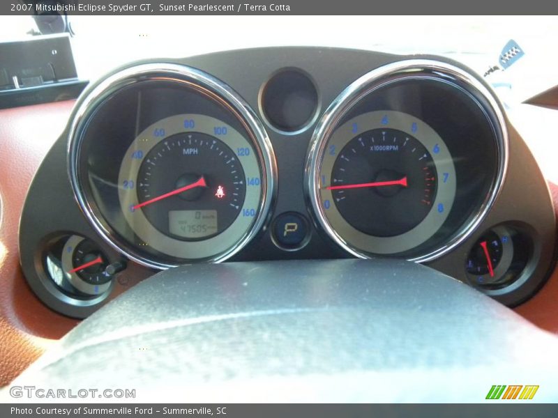 Sunset Pearlescent / Terra Cotta 2007 Mitsubishi Eclipse Spyder GT