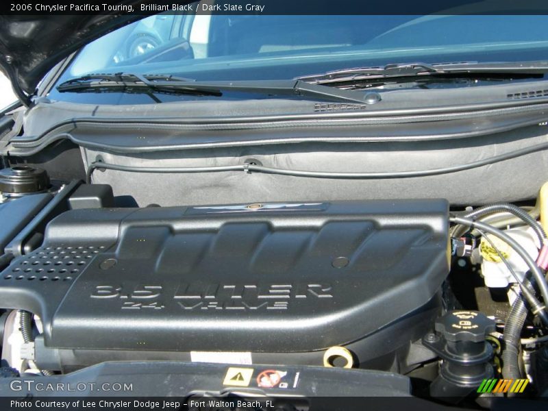 Brilliant Black / Dark Slate Gray 2006 Chrysler Pacifica Touring
