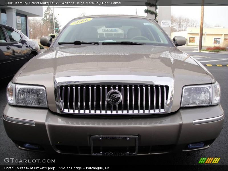Arizona Beige Metallic / Light Camel 2006 Mercury Grand Marquis GS