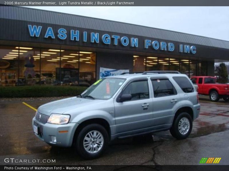 Light Tundra Metallic / Black/Light Parchment 2006 Mercury Mariner Premier