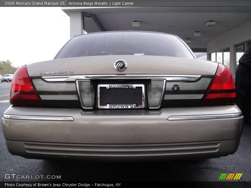 Arizona Beige Metallic / Light Camel 2006 Mercury Grand Marquis GS