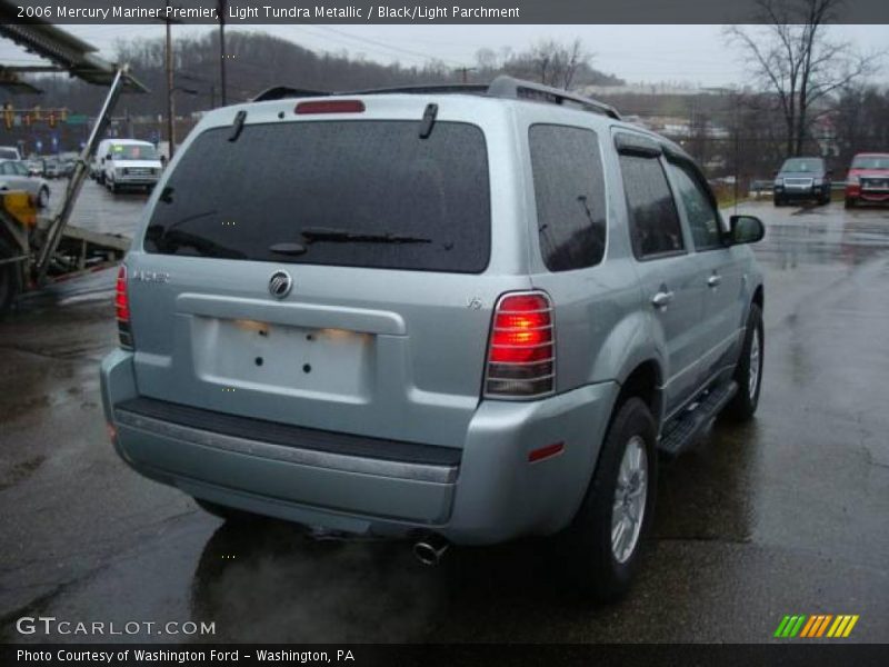 Light Tundra Metallic / Black/Light Parchment 2006 Mercury Mariner Premier