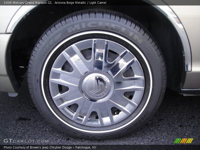 Arizona Beige Metallic / Light Camel 2006 Mercury Grand Marquis GS