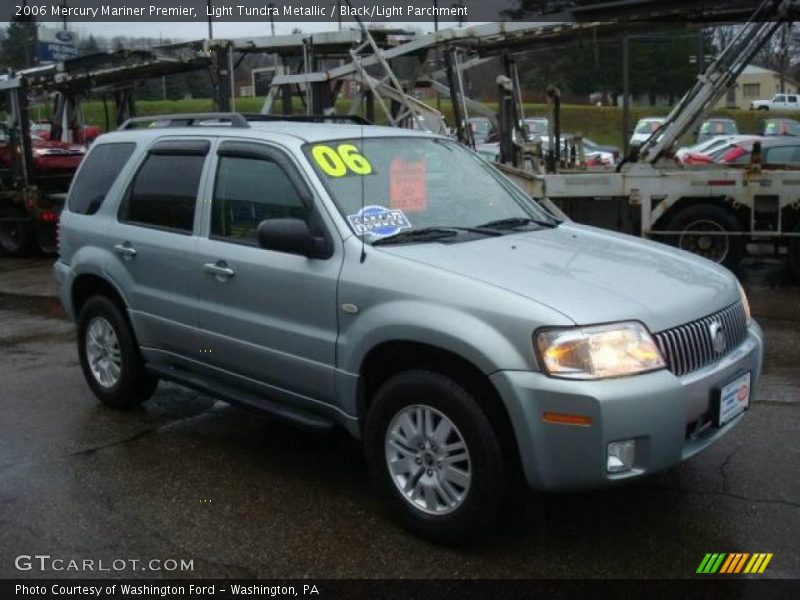 Light Tundra Metallic / Black/Light Parchment 2006 Mercury Mariner Premier
