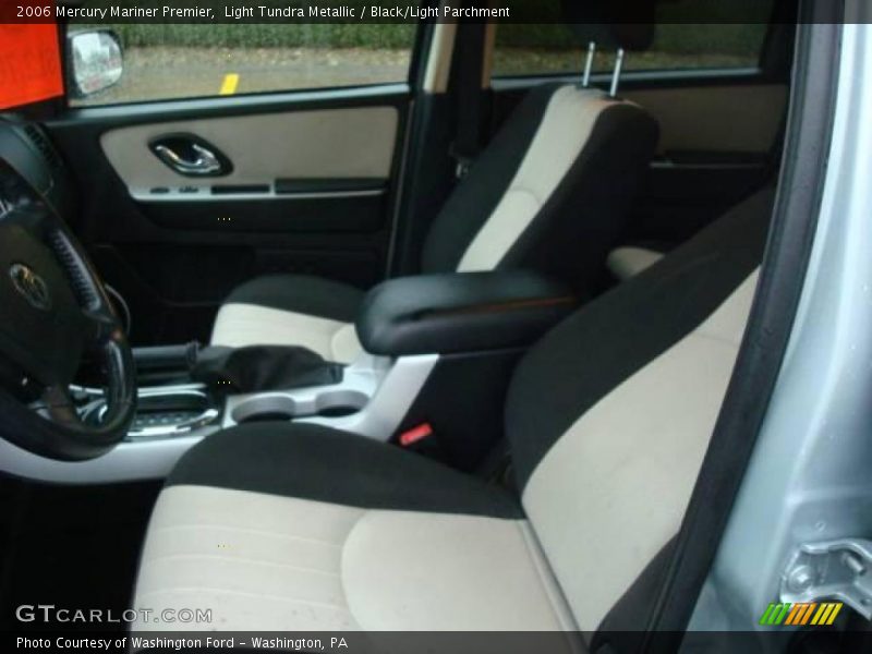 Light Tundra Metallic / Black/Light Parchment 2006 Mercury Mariner Premier