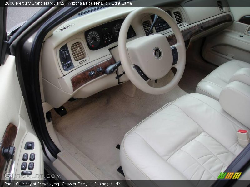 Arizona Beige Metallic / Light Camel 2006 Mercury Grand Marquis GS