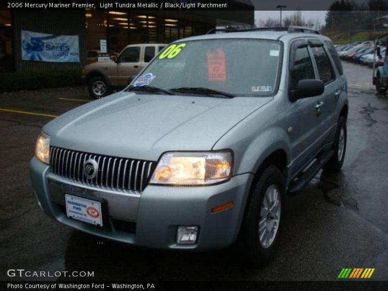 Light Tundra Metallic / Black/Light Parchment 2006 Mercury Mariner Premier