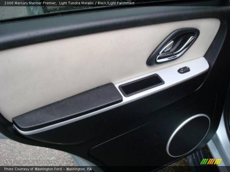 Light Tundra Metallic / Black/Light Parchment 2006 Mercury Mariner Premier