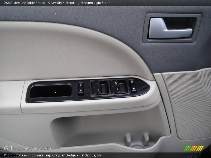 Silver Birch Metallic / Medium Light Stone 2008 Mercury Sable Sedan