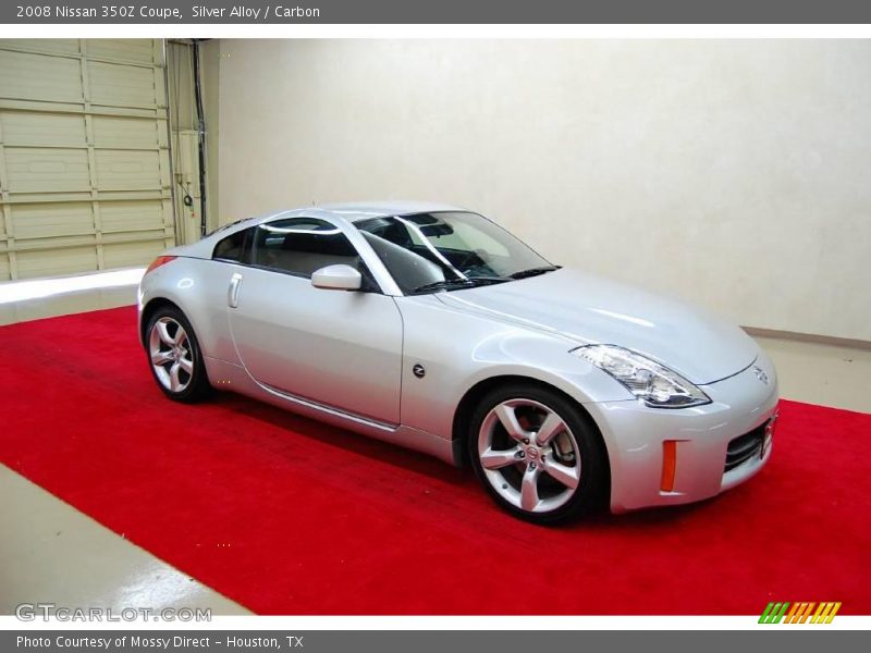 Silver Alloy / Carbon 2008 Nissan 350Z Coupe