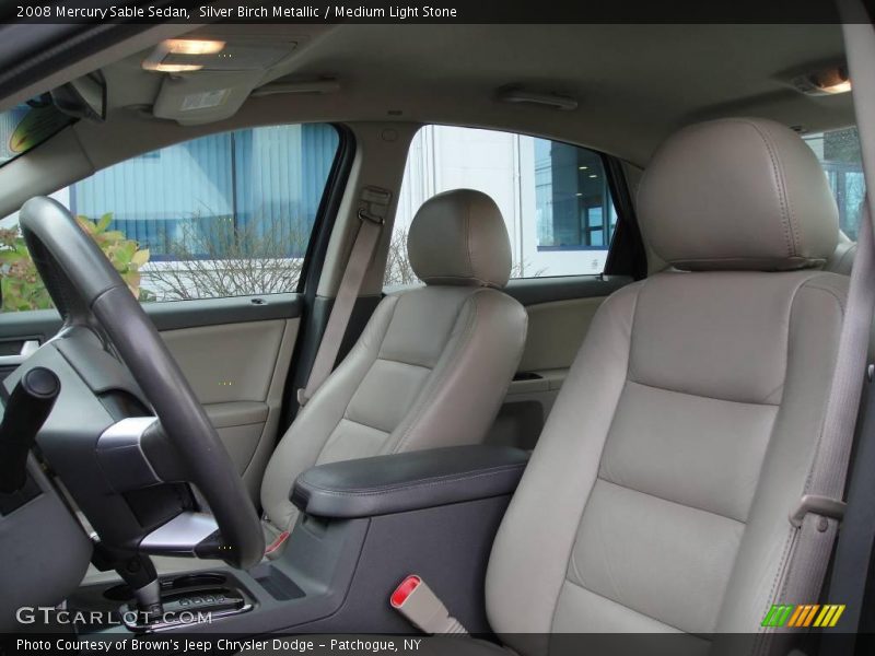 Silver Birch Metallic / Medium Light Stone 2008 Mercury Sable Sedan