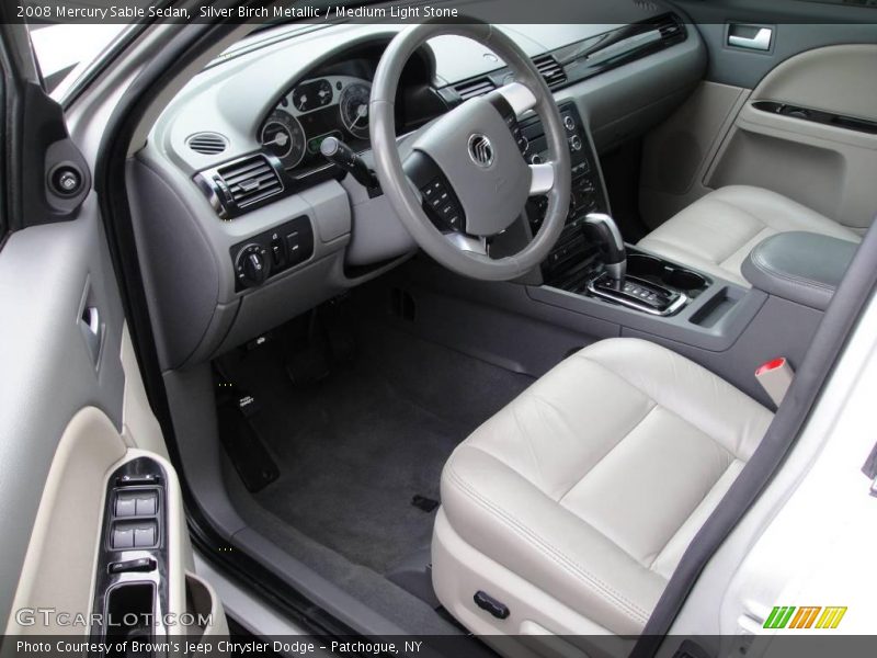 Silver Birch Metallic / Medium Light Stone 2008 Mercury Sable Sedan