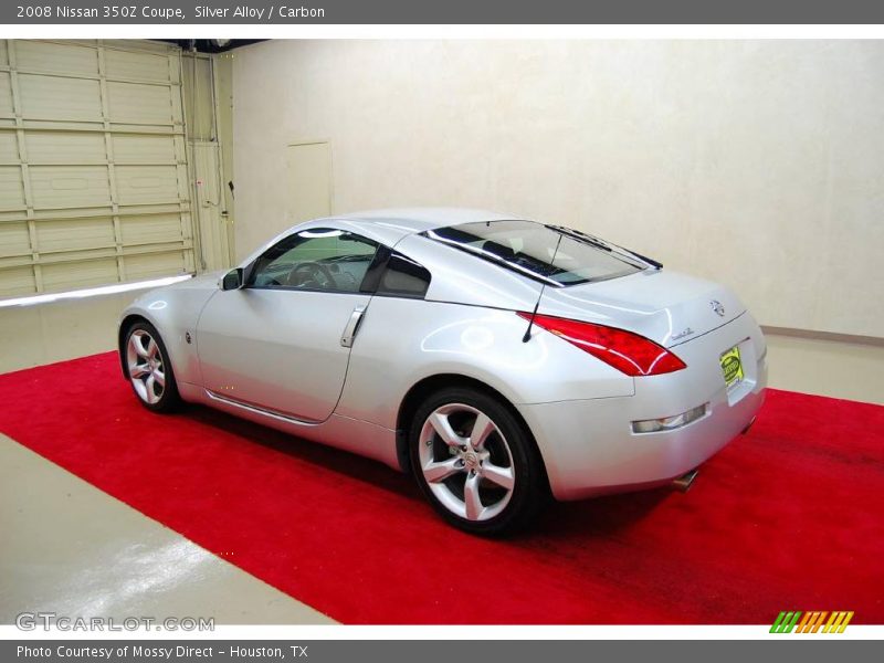 Silver Alloy / Carbon 2008 Nissan 350Z Coupe