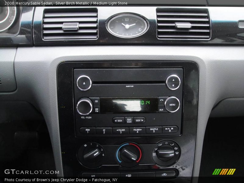 Silver Birch Metallic / Medium Light Stone 2008 Mercury Sable Sedan