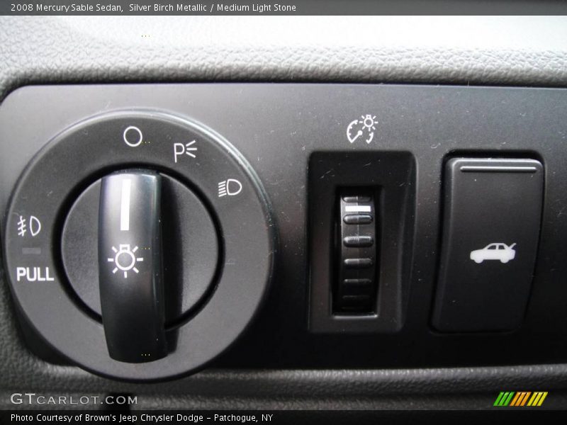 Silver Birch Metallic / Medium Light Stone 2008 Mercury Sable Sedan