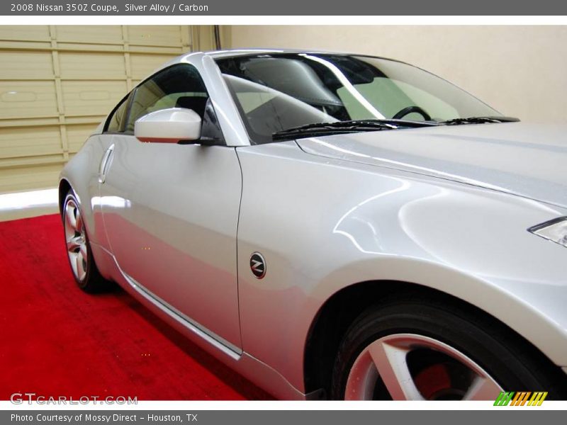 Silver Alloy / Carbon 2008 Nissan 350Z Coupe