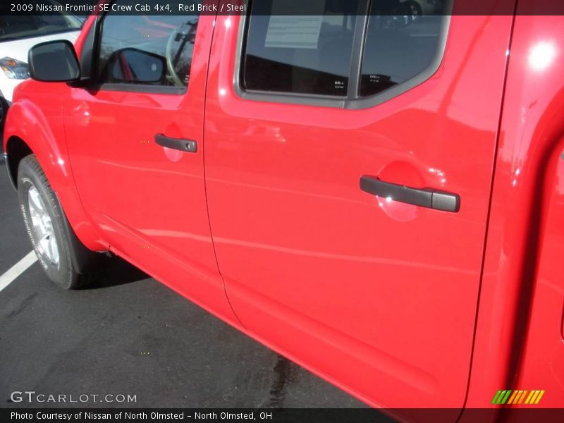 Red Brick / Steel 2009 Nissan Frontier SE Crew Cab 4x4