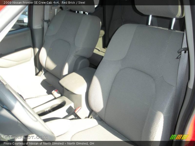 Red Brick / Steel 2009 Nissan Frontier SE Crew Cab 4x4