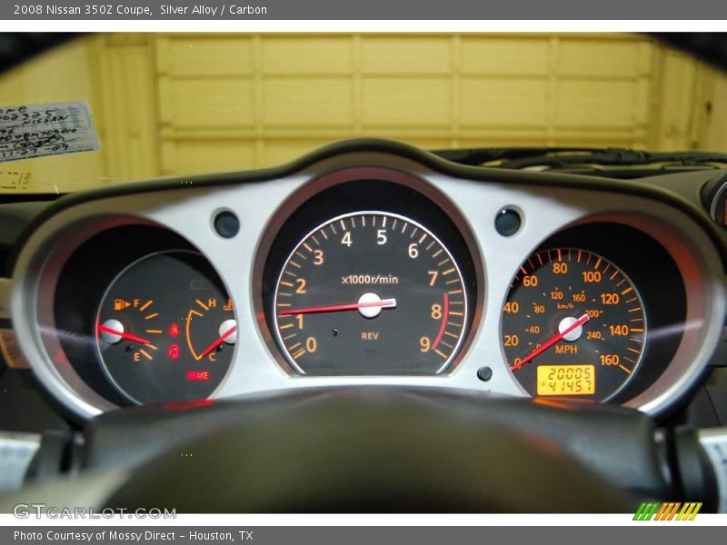 Silver Alloy / Carbon 2008 Nissan 350Z Coupe