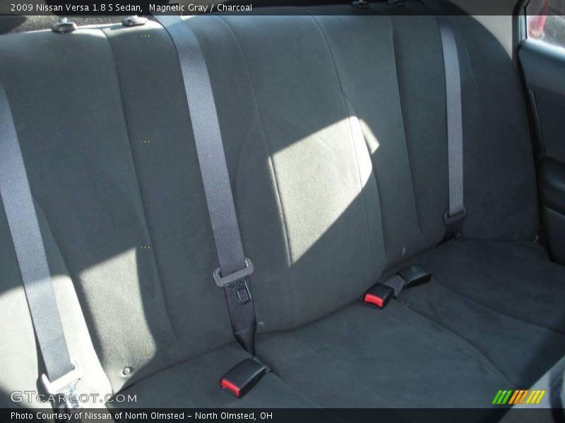 Magnetic Gray / Charcoal 2009 Nissan Versa 1.8 S Sedan
