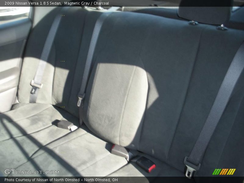 Magnetic Gray / Charcoal 2009 Nissan Versa 1.8 S Sedan