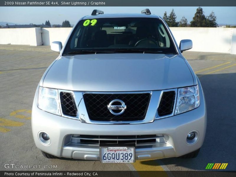 Silver Lightning / Graphite 2009 Nissan Pathfinder SE 4x4