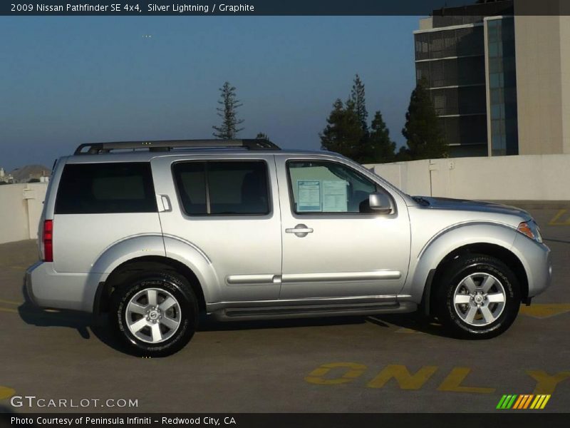 Silver Lightning / Graphite 2009 Nissan Pathfinder SE 4x4