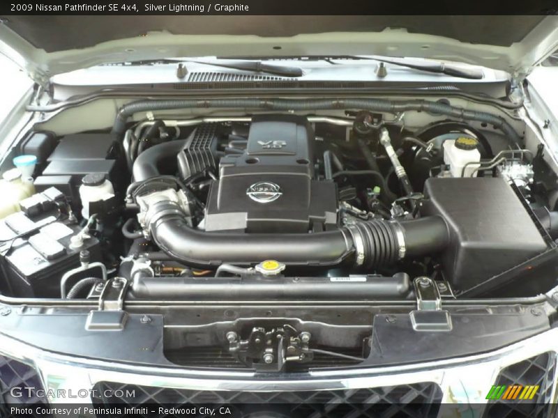 Silver Lightning / Graphite 2009 Nissan Pathfinder SE 4x4