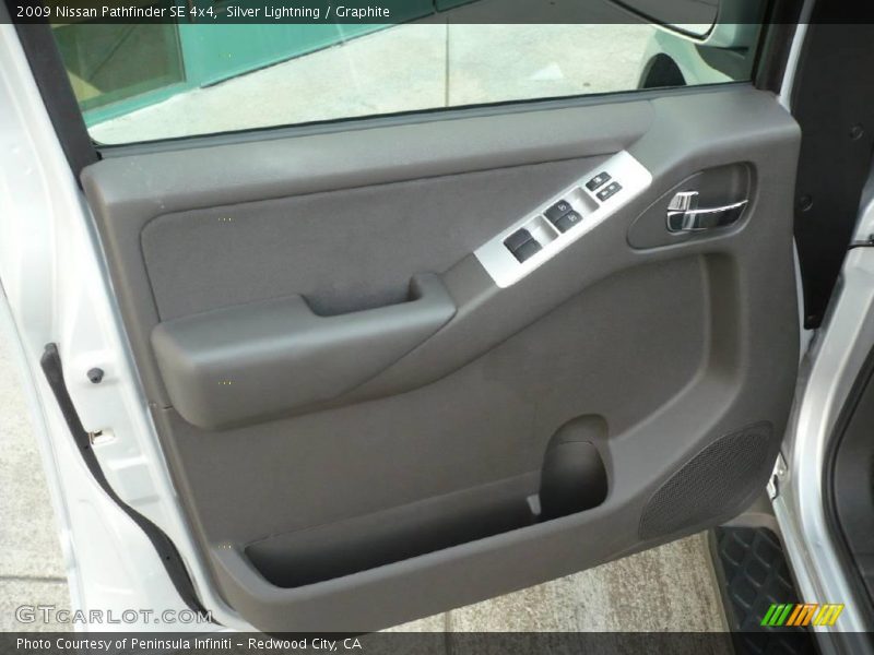 Silver Lightning / Graphite 2009 Nissan Pathfinder SE 4x4
