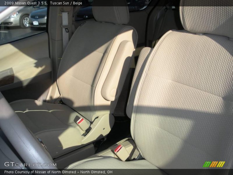 Tuscan Sun / Beige 2009 Nissan Quest 3.5 S