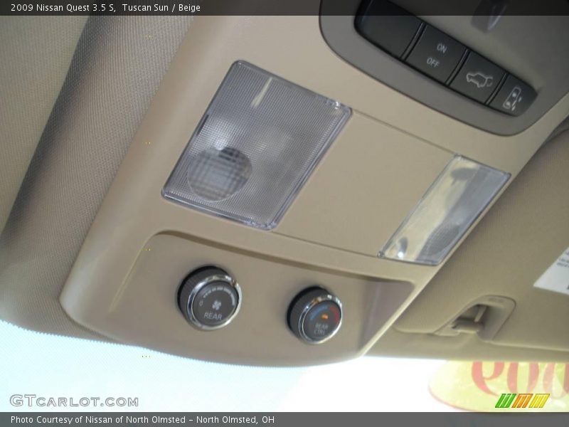 Tuscan Sun / Beige 2009 Nissan Quest 3.5 S