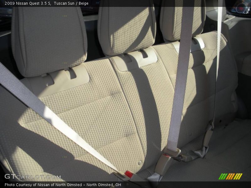 Tuscan Sun / Beige 2009 Nissan Quest 3.5 S
