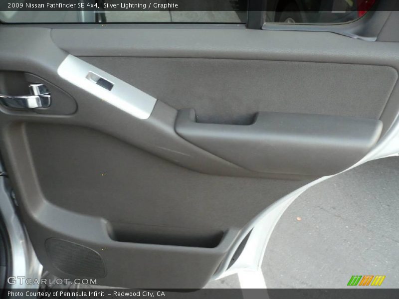 Silver Lightning / Graphite 2009 Nissan Pathfinder SE 4x4