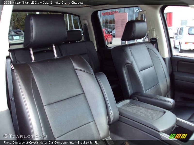 Smoke Gray / Charcoal 2008 Nissan Titan LE Crew Cab