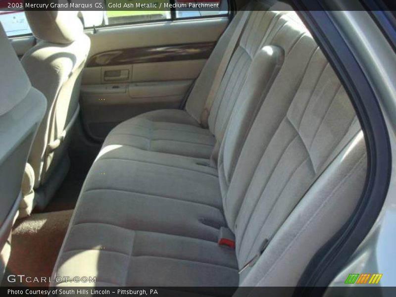 Gold Ash Metallic / Medium Parchment 2003 Mercury Grand Marquis GS