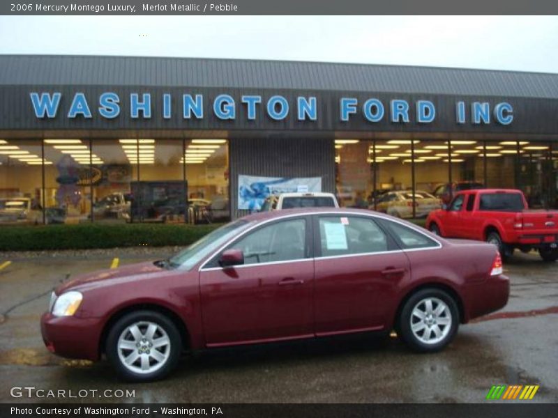 Merlot Metallic / Pebble 2006 Mercury Montego Luxury