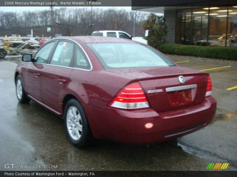 Merlot Metallic / Pebble 2006 Mercury Montego Luxury