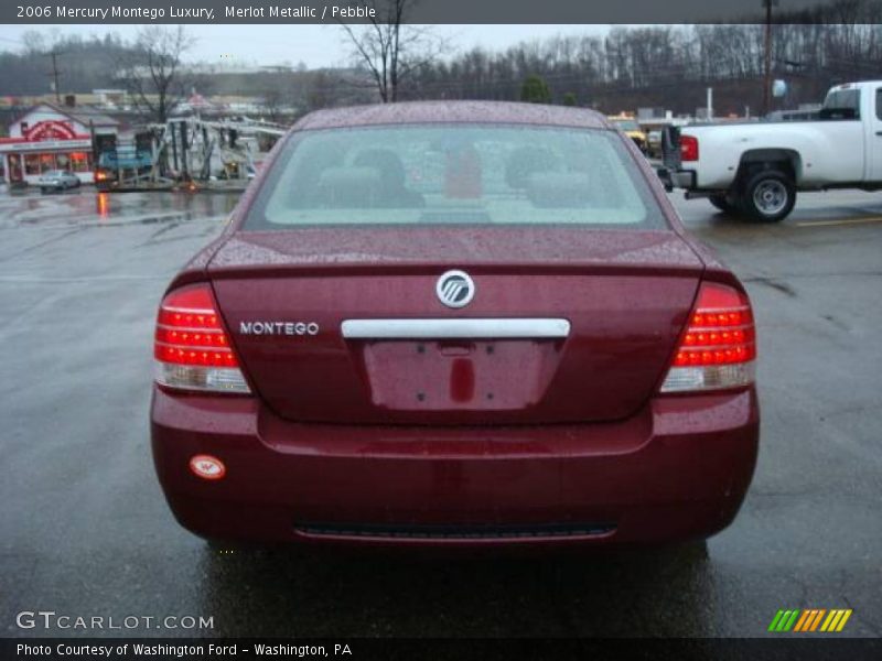 Merlot Metallic / Pebble 2006 Mercury Montego Luxury