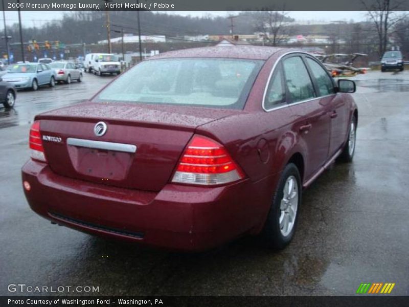 Merlot Metallic / Pebble 2006 Mercury Montego Luxury