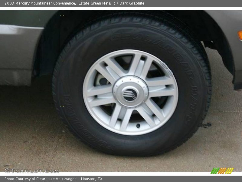 Estate Green Metallic / Dark Graphite 2003 Mercury Mountaineer Convenience