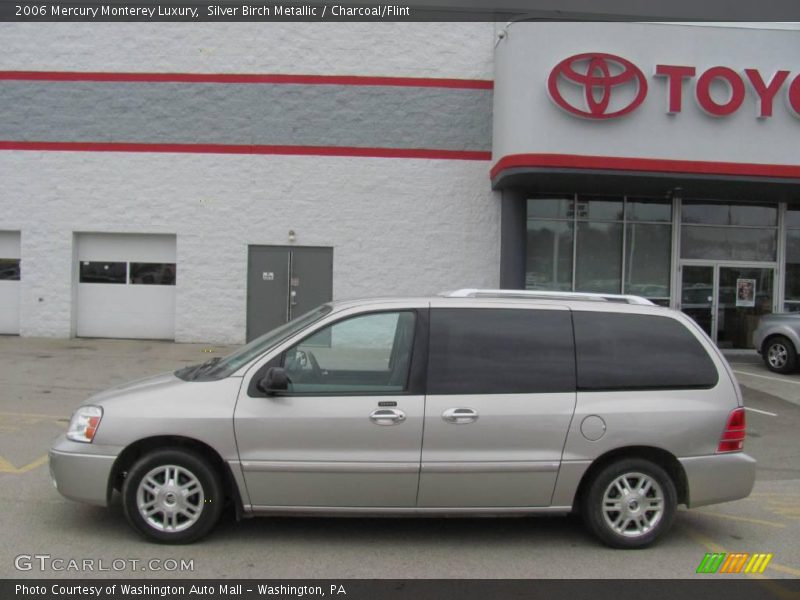 Silver Birch Metallic / Charcoal/Flint 2006 Mercury Monterey Luxury