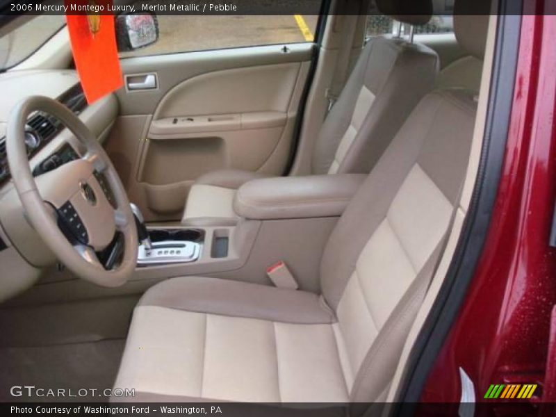 Merlot Metallic / Pebble 2006 Mercury Montego Luxury